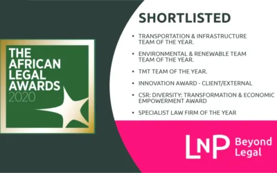 LNP Attorneys recognised for service excellence: Firm shortlisted for six categories in the African Legal Awards 2020